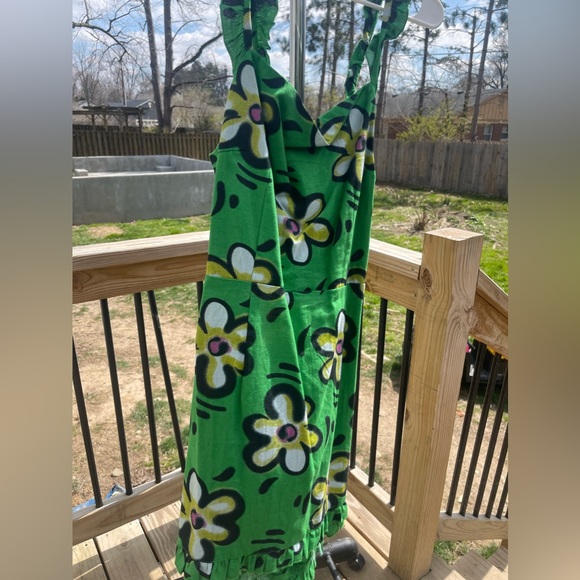 Green summer/concert dress - Picture 1 of 6